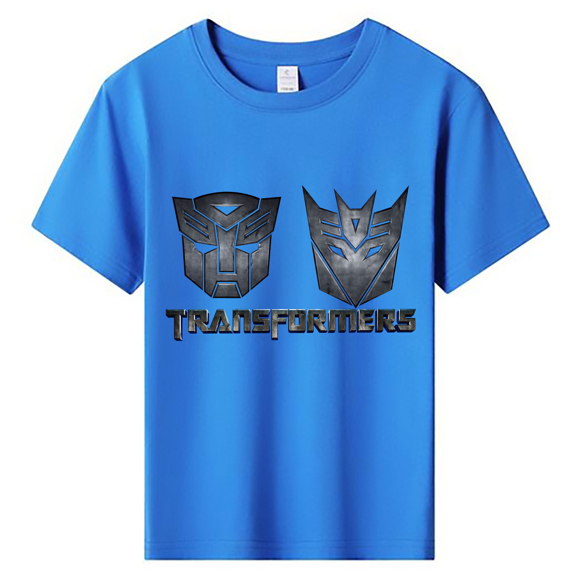 （画像用） Transformers トランスフォーマー 綿100％キッズTシャツ（フロントプリント）